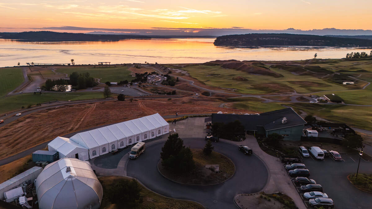 Chambers Bay Golf Course is the best modern golf course in Washington state, according to Golfweek.